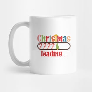 Christmas loading please wait Mug